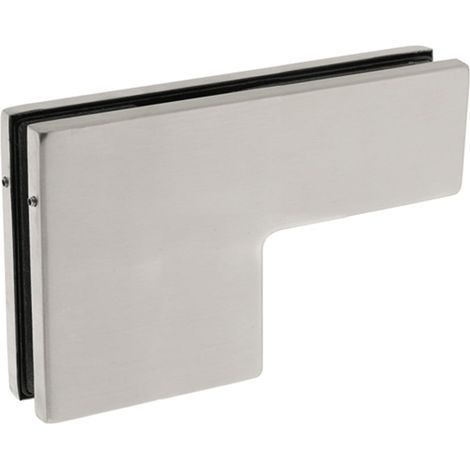 Tesa Glass Accessoire Coin Fixation Verre Acier Inox (1/3)