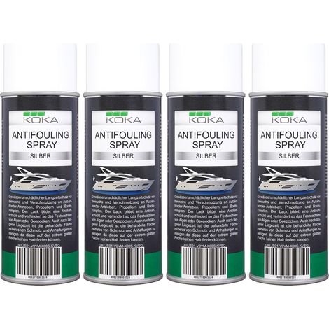 4x Antifouling Spray Silber (1/5)
