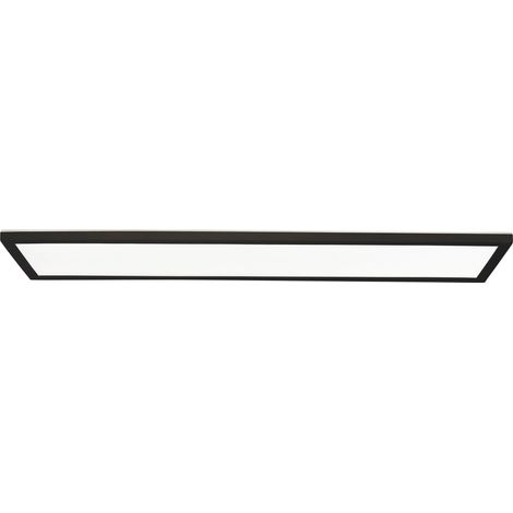 BRILLIANT 25 x 96 cm, 24 W, 3200 lm, 4000 K, IP44, schwarz 25 x 96 cm, 24 W, 3200 lm, 4000 K, IP44, schwarz