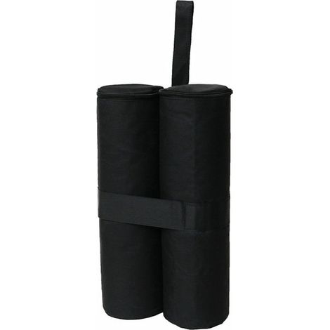 Fester Sandsack für Outdoorzelt - schwarz (1/4)