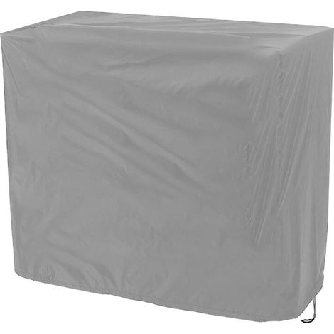 LAN Housse Barbecue , Couverture de Gril Anti-UV/Anti-l'eau/Anti-l'humidité Protection UV Poussière Eau Résistant au Vent pour Barbecue Extérieur Jardin Patio Grill ，80x66x100cm，(Argent) (1/5)