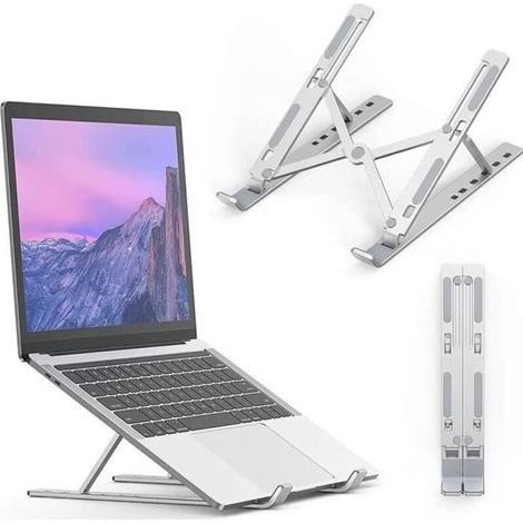 Laptopständer, verstellbar und faltbar mit Kühlung, kompatibel mit MacBook Air/Pro, Dell XPS, HP, Lenovo – JAESAN (1/4)