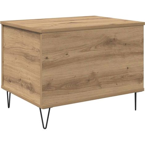 Maison Exclusive - Table basse Chêne artisanal 60 x 44,5 x 45 cm Bois d'ingénierie