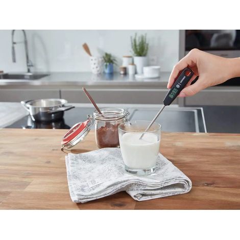 Termometro Digitale Leifheit LFH3095 da Cucina con Sensore in Acciaio Inox Grigio (1/4)