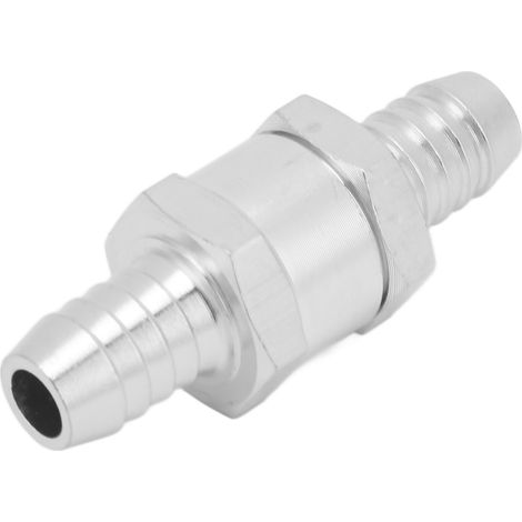Clapet Anti-Retour Unidirectionnel en Alliage d'Aluminium Universel pour Carburant Essence Gasoil Diesel Eau 12mm/0.47in (1/5)