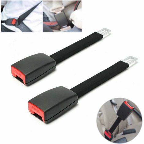 Lot de 2 rallonges de ceinture faciles à installer, résistantes à l'usure et pratiques. Boucle de ceinture de sécurité universelle pour SUV. (1/5)