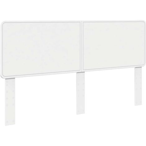 Tête de Lit Armoire de Tête de Lit - Blanc 180 cm Bois d'ingénierie fr21115 (1/5)