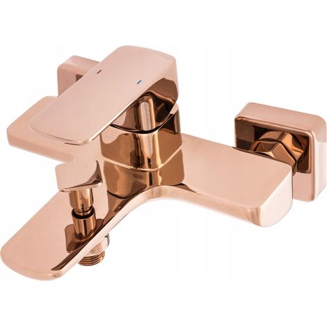 Mitigeur Baignoire Mural Granitan Cubic Or Rose (1/5)