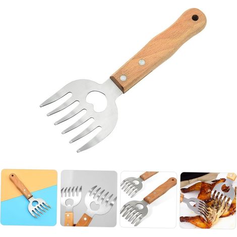 Trituratore per carne per campeggio, grigliate, bistecche, barbecue, artiglio, strumento per triturare la carne (1/4)