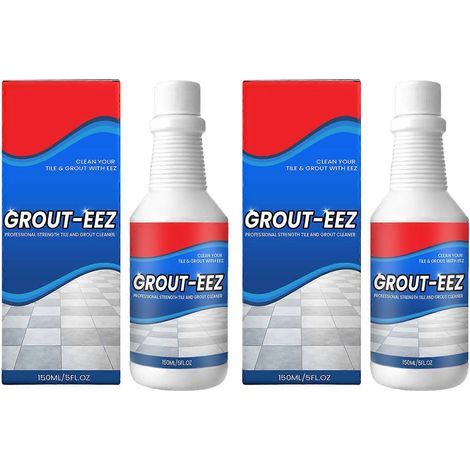 Nettoyant pour joints de carrelage haute performance, solution de nettoyage en profondeur pour salles de bain, cuisines, sols et murs. Restaure les joints et élimine les taches tenaces. (1/5)