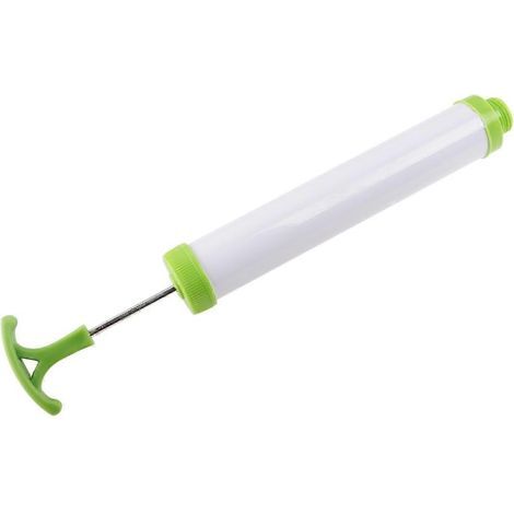Pompe à vide manuelle portable en plastique pour sacs de stockage compressés sous vide-Green (1/2)