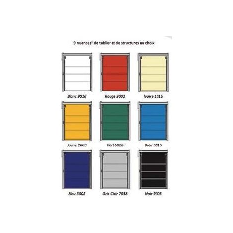 porte souple rapide exterieur à empilement L2500xH3000 (1/3)