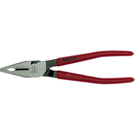 Teng Mega Bite Heavy-Duty Vinyl-Coated Combination Pliers, 200mm (8-inch), Model TENMB452 (1/5)