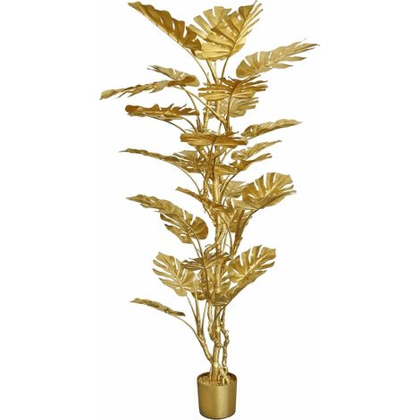 plante décorative philo oro feuillage doré pour intérieur élégant - doré brillant tropical (1/3)
