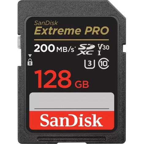 SanDisk Extreme PRO 128 GB SDXC UHS-I Klasse 10