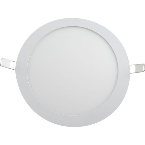 Downlight LED Empotrable Circular Blanco 22 cm  Foco LED 20 W Luz Fria (1/5)