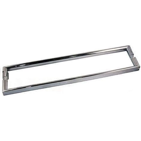 Maniglia cromata doppia per box doccia 2B Q800CR0