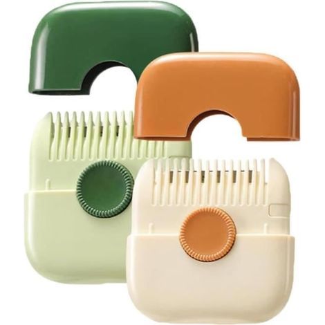 (Différentes couleurs disponibles)Tondeuse à cheveux - 2Pièces - Coupe Fourche 2-En-1 - Peigne Rasoir Réversible - Différentes Couleurs (1/4)
