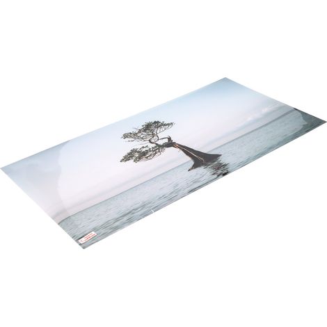Poster de fond d'aquarium en PVC autocollant, motif arbre marin, 61 x 30 cm / 24 x 11,8 pouces (1/5)