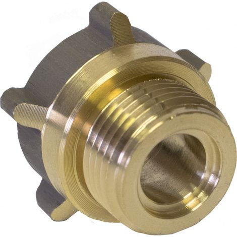 Gurtner – Raccord écrou bouteille mâle 20 x 150 – Raccord gaz monobloc avec joint d'étanchéité – Installation rapide et facile