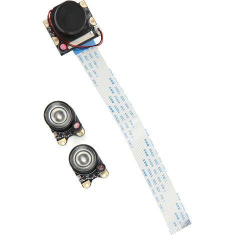 Module caméra de vidéosurveillance 5MP IRCUT 175° sans pilote avec vision nocturne pour Raspberry Pi (1/5)