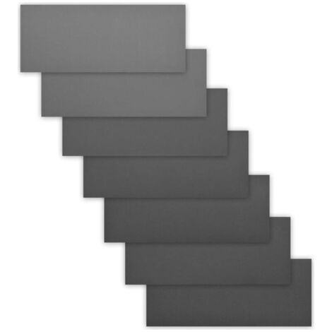 Wet or dry sandpaper - 42 sheets of abrasive paper, grit 800 to 3000 - Sanding sheet for wood, metal, cars, and furniture - 23 x 9.3 cm