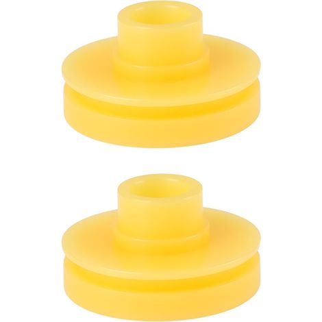 Lot de 2 valves à tête de piston pneumatique 174054 compatibles avec cloueuse MCN150 MCN250 en métal