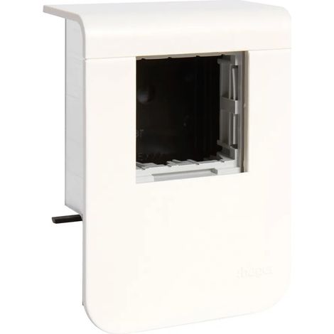 Support d'appareillage 45x45 pour plinthe SL20055 Pure - HAGER SL200559709016
