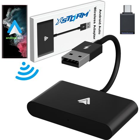 ADAPTADOR AUTOMÁTICO INALÁMBRICO XSTORM WIFI BT PARA ANDROID (1/5)