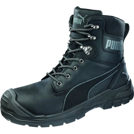 Sicherheitsstiefel Conquest BLK CTX High Gr.45 schwarz Leder (1/3)