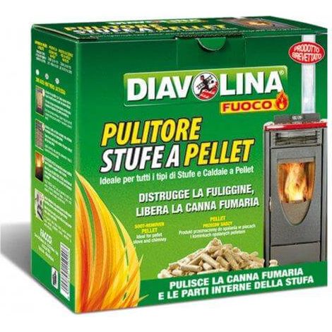 Diavolina Pellet Schornsteinfeger, Öfen, Kessel zerstört Rußabzug, 1,5 kg
