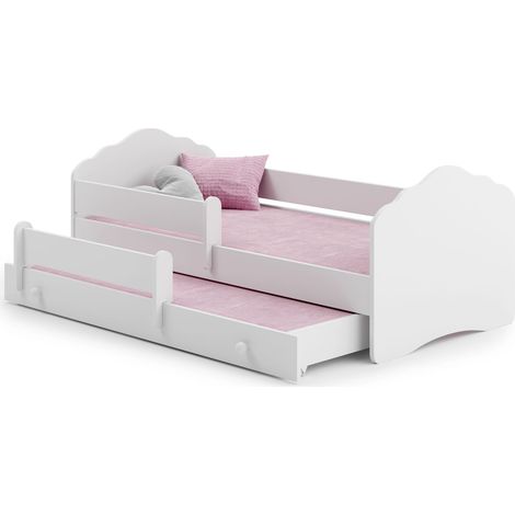 Letto matrimoniale FALA con cassetto e sponde 160x80