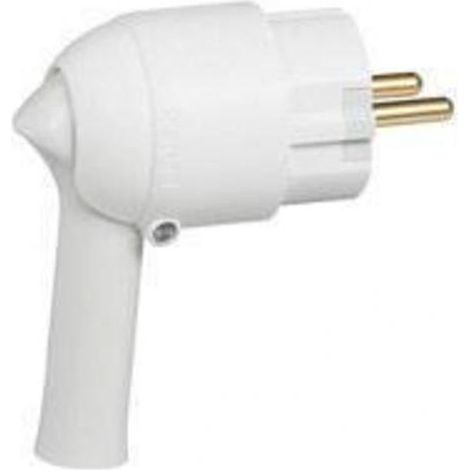 PRISE BIPOLAIRE FACILE EXTRACTION 2P+T 16A POUR EXTÉRIEUR ROTATIF MOBILE BLANC (LEGRAND 050175)