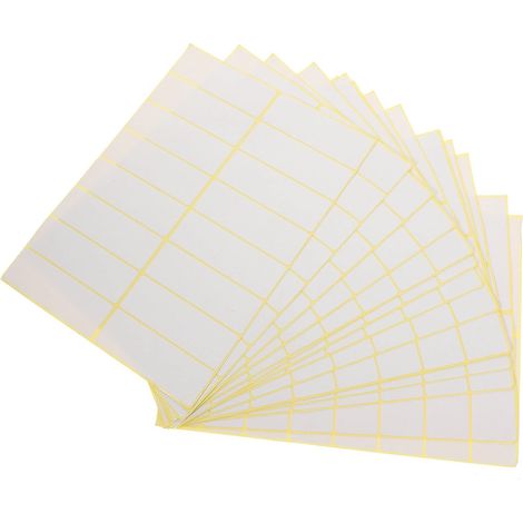 100 Stück Papier Preisschilder Sternform Elegant und