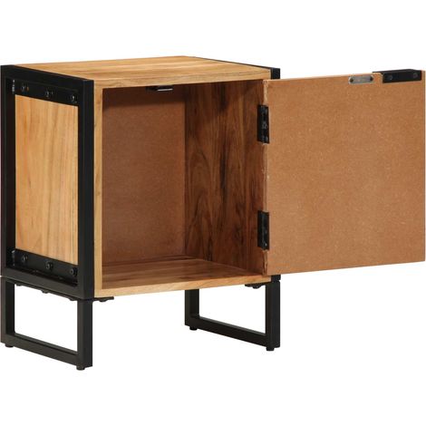 Maison Exclusive - Comodino Marrone 40 x 30 x 50 cm (1/5)