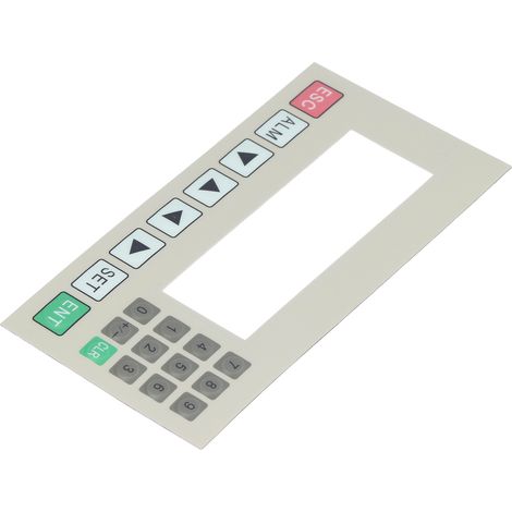 Clavier à membrane plastique interrupteur tactile écran MD204 appareil électronique domestique 164x86mm 12V 30mA lot de 1 (1/5)