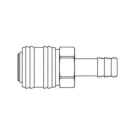 ENCHUFE ESPIGA 6MM 26KATF06MPX - AIXIA