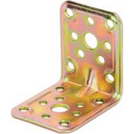 50PZ PIASTRA DI GIUNZIONE PIEGATA AD ANGOLO PESANTE LARGHEZZA MM.60 - mm.60x60x5