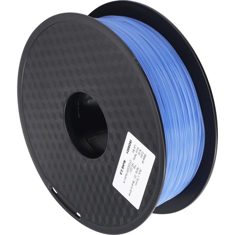 Filament PLA 1,75mm Bleu à Blanc Changement de Couleur, Consommable Impression 3D, Bobine 1kg, Filament Haute Précision pour Imprimante 3D (1/5)