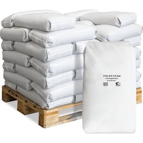 Galamio Spielsand 0,4 - 1,4 mm 25kg x 40 Sack 1000kg