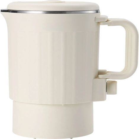 Elektrischer Wasserkocher, kleiner tragbarer elektrischer Wasserkocher, 800 ml faltbarer Mini-Reisewasserkocher, multifunktionaler, faltbarer Wasserkocher aus Edelstahl (1/5)
