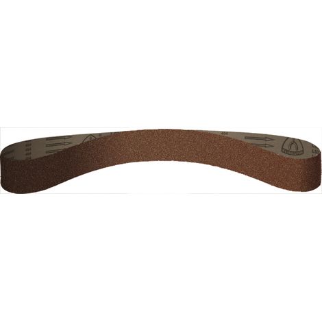 Nastro di carta abrasivo senza fine 40x303 P180 per levigatrici a nastro (1/3)