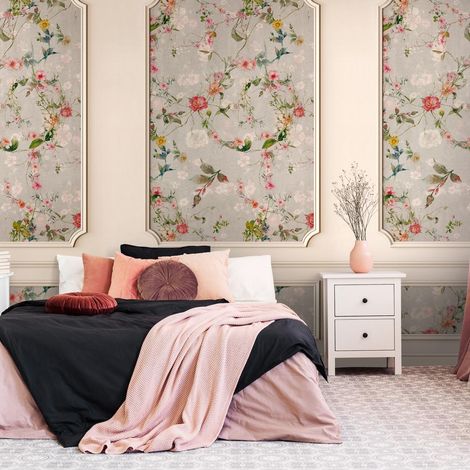 A.S. Creation Livingwalls Fototapete The Wall III 398471 Eine Rolle Ein Motiv 159 x 280 cm Beige Grau Bunt (1/4)