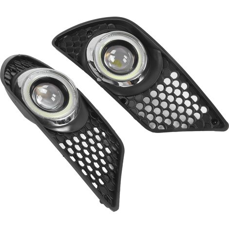 2x LED-Nebelscheinwerfergrill A2048850353 Kompatibel mit Mercedes-Benz C-Klasse W204 2008-2010