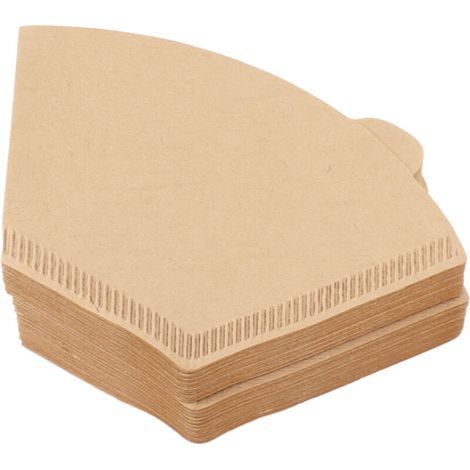 100 Stück Kaffeefilter, Kaffeefilterkegel, 1-2 Tassen, Naturfaser, milder Geschmack, Ersatzpapierfilter für Kaffeemaschinen mit Filter.