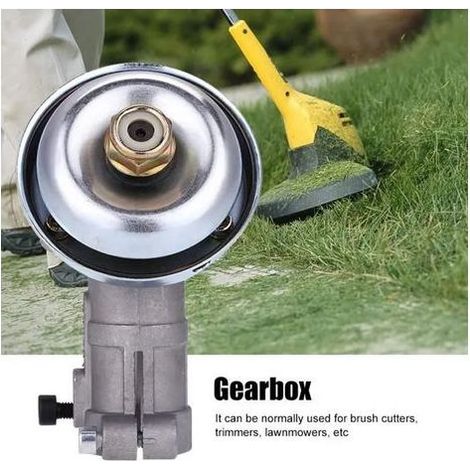 Tête de débroussailleuse 26 mm – Réducteur 9 dents en aluminium et acier – Pour débroussailleuses thermiques – Coupe efficace et précise – Fenoplastica