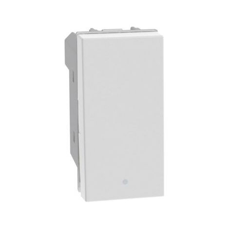 Bticino MatixGo Pulsante basculante 1P (NO) 10A – 250Vac Bianco - JW4005