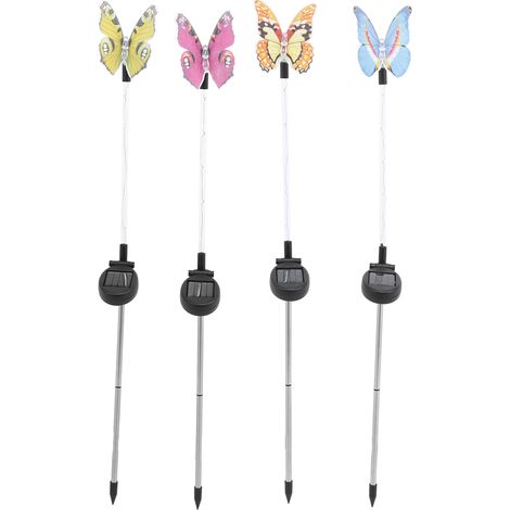 Lampes solaires LED RGB à piquet, éclairage paysager extérieur coloré pour jardin, terrasse, décoration de villa (1/5)
