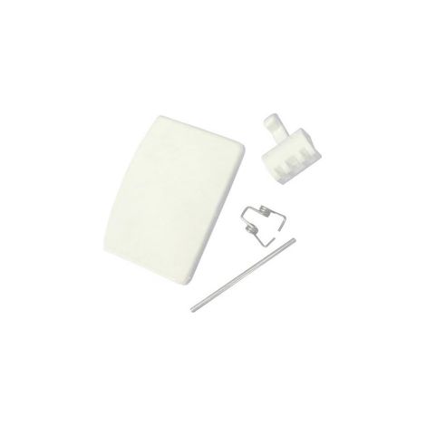 Tirador puerta blanco para lavadora - 481949869247 WHIRLPOOL, LADEN, RADIOLA, IGNIS