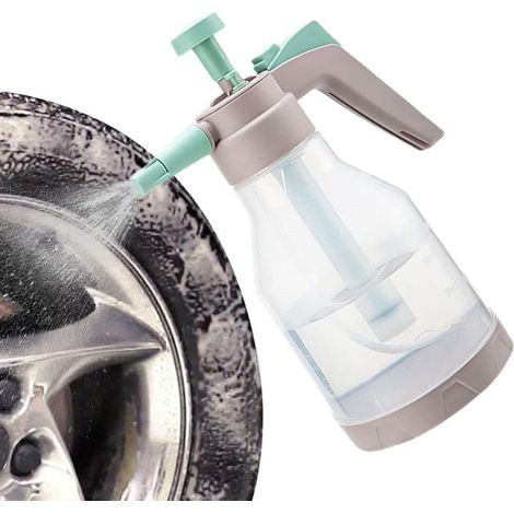 Pulverizador manual de 1,5 L, pulverizador de jardín, pulverizador de presión manual, pulverizador de espuma, botella pulverizadora (1/5)